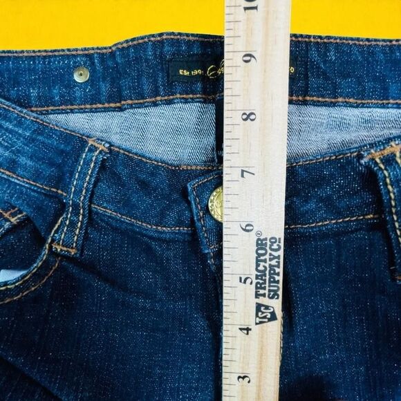 Southpole Jeans Womens 5 Bootcut Flare Stretch Embroidered Pockets Y2K Denim - Picture 7 of 14